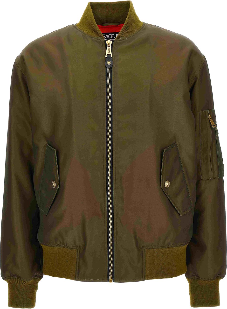 Versace Jeans Couture Coats Green Groen