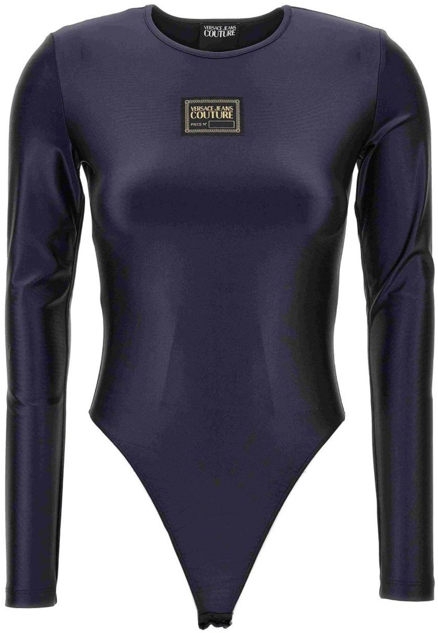 Versace Jeans Couture Top Black Zwart