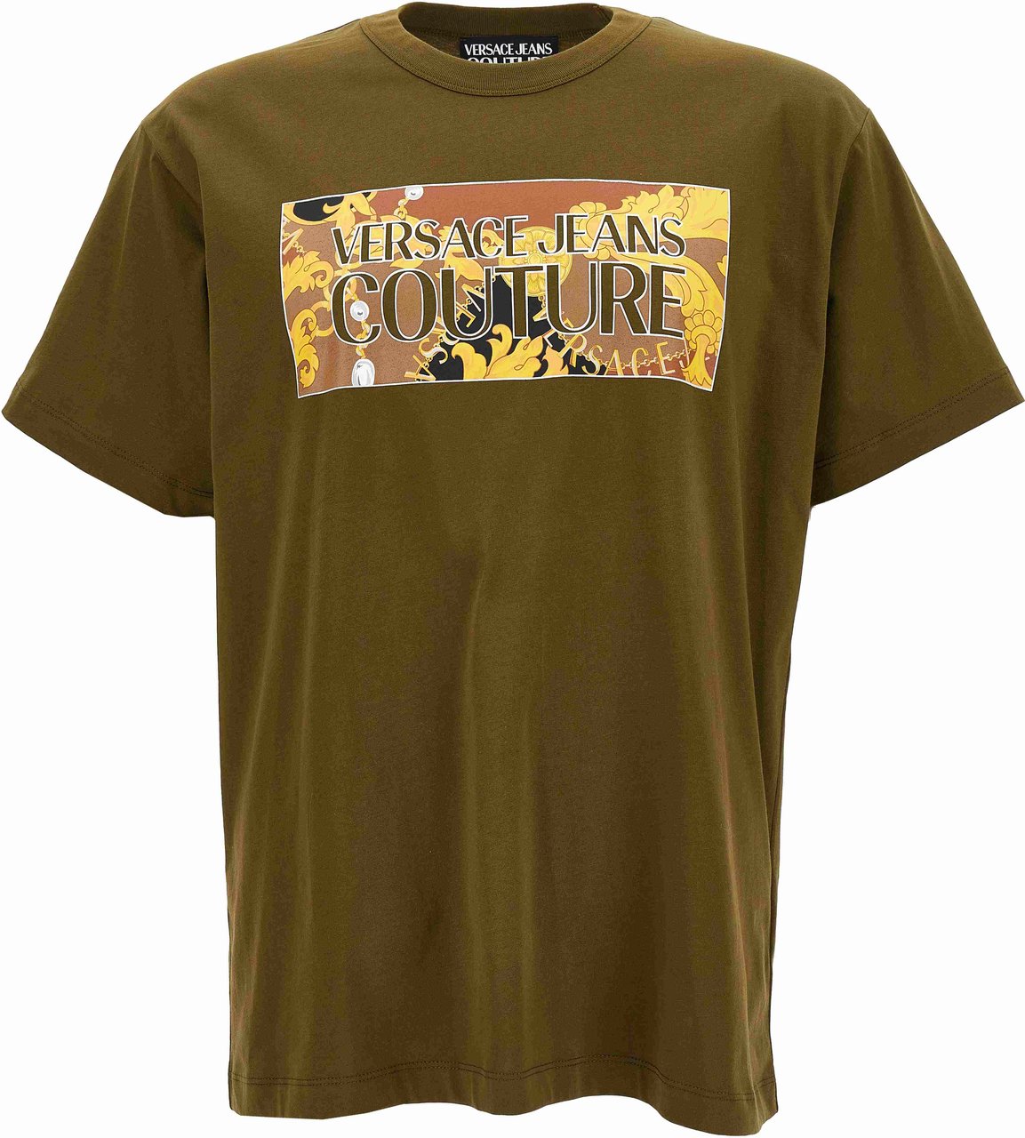 Versace Jeans Couture T-Shirts And Polos Green Groen