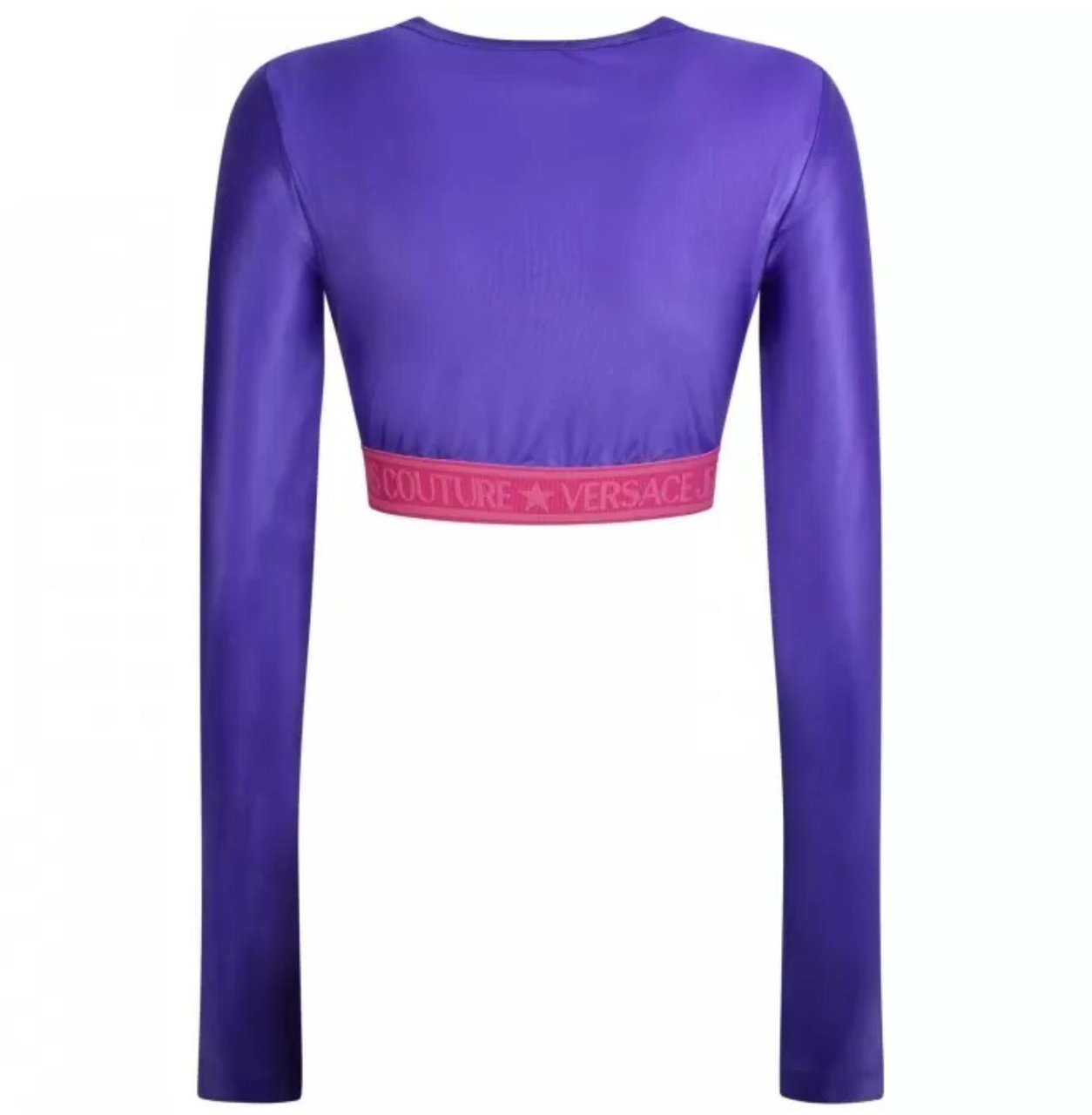 Versace Jeans Couture T-Shirts And Polos Purple Paars