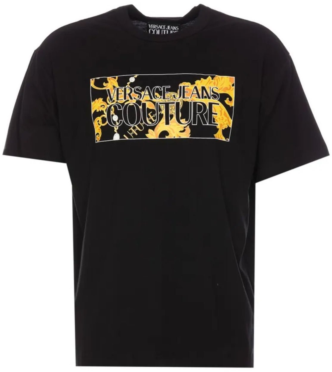 Versace Jeans Couture T-Shirts And Polos Black Zwart