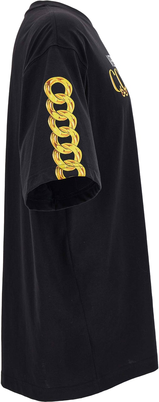 Versace Jeans Couture T-Shirts And Polos Black Zwart