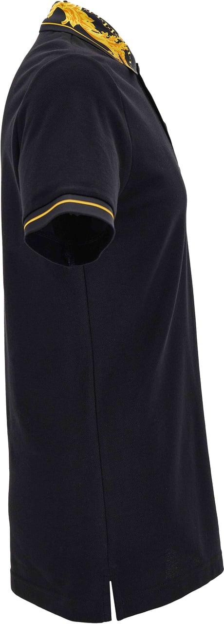 Versace Jeans Couture Chain Couture Polo Zwart
