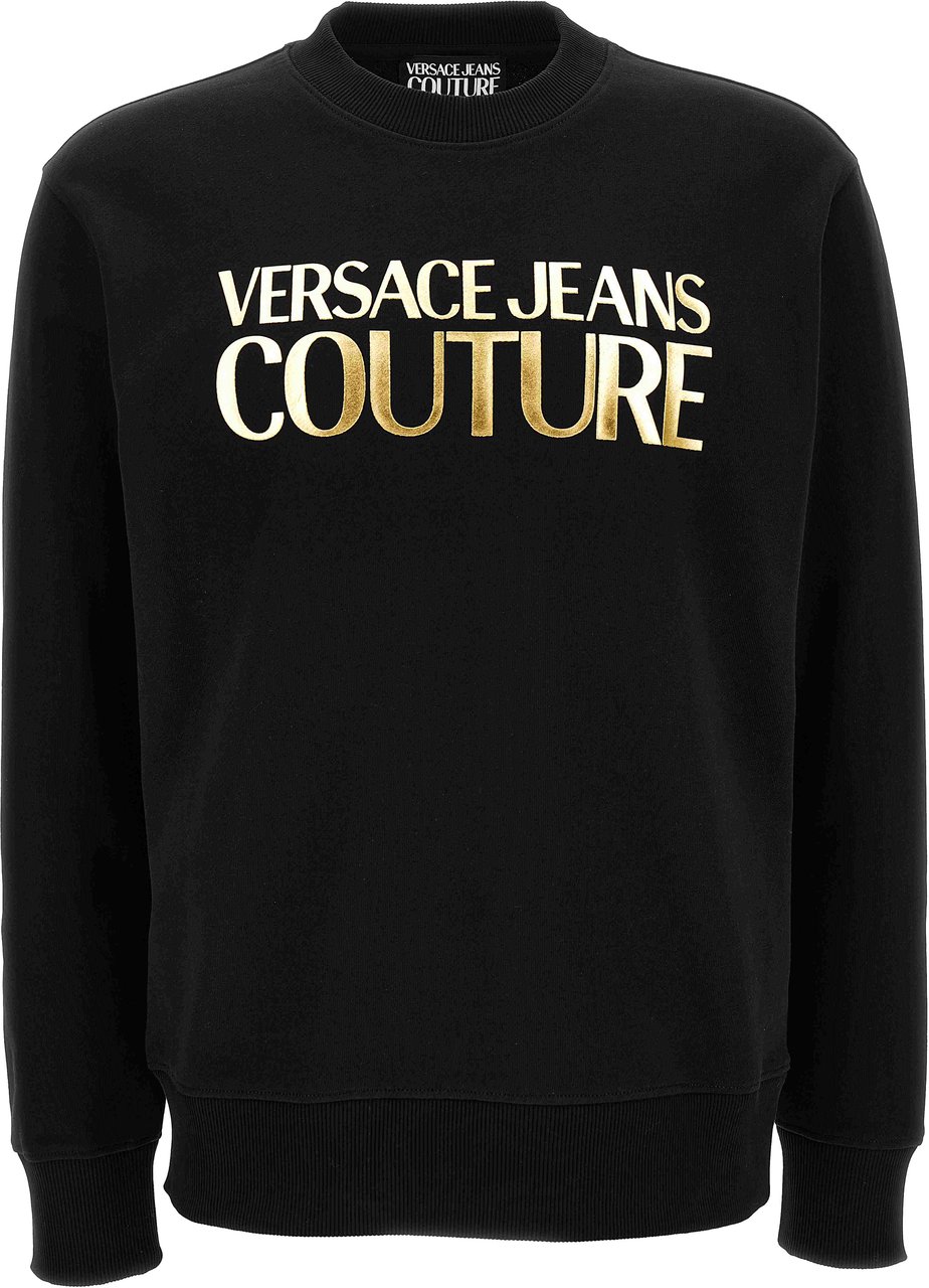 Versace Jeans Couture Logo Sweater Zwart