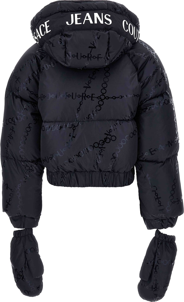 Versace Jeans Couture Piumini Outerwear Zwart