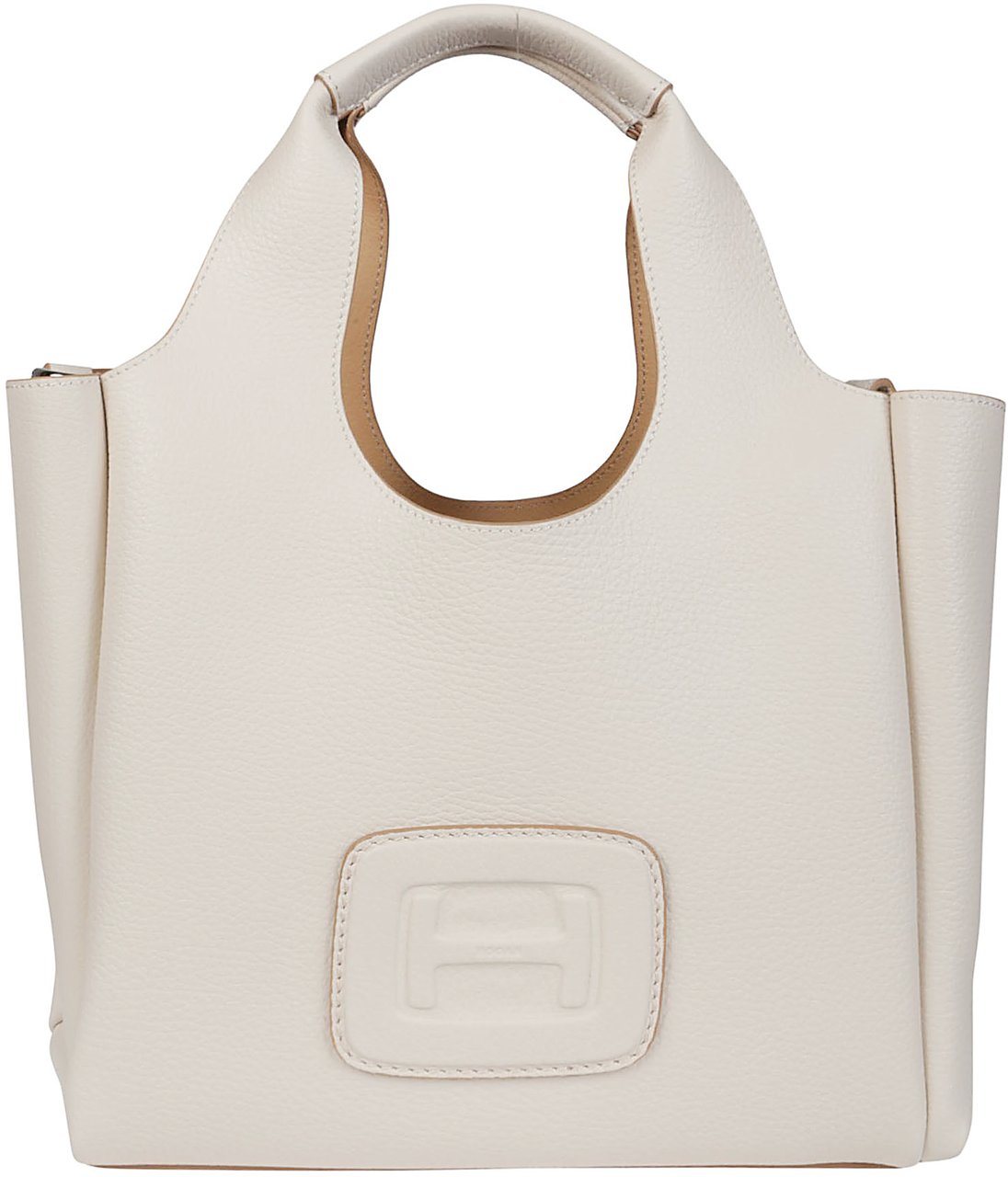 HOGAN Small Shopping H-bag White Wit