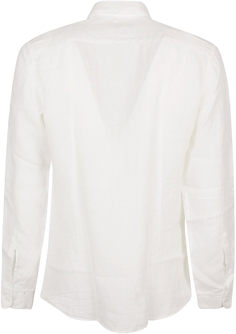 Fay Long Sleeve Shirt White Wit