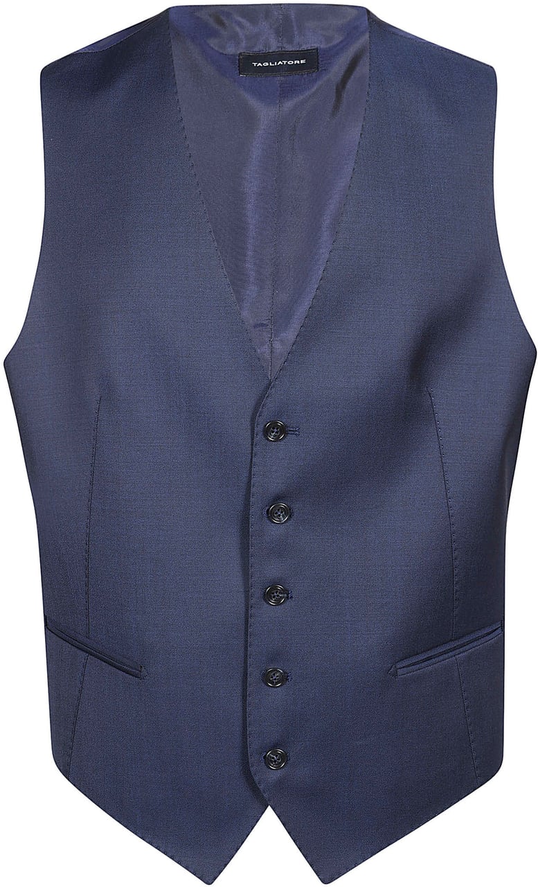 Tagliatore Vest Blue Blauw