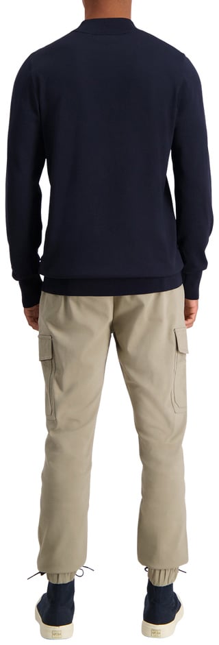 Aeden Normano Knit Sweater Navy Blauw