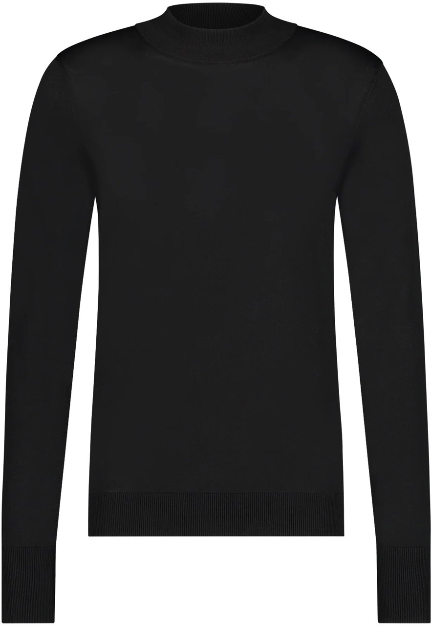Aeden Normano Knit Sweater Black Zwart