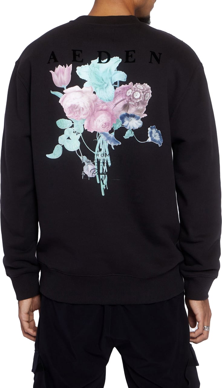 Aeden Valo Sweater Black Zwart