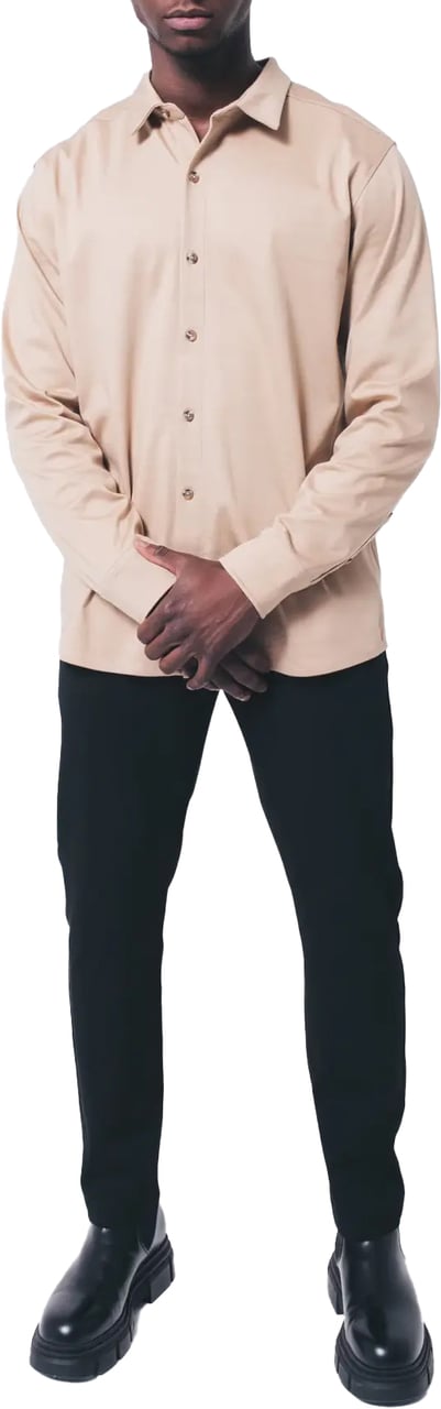 Aeden Marley Shirt Sand Taupe