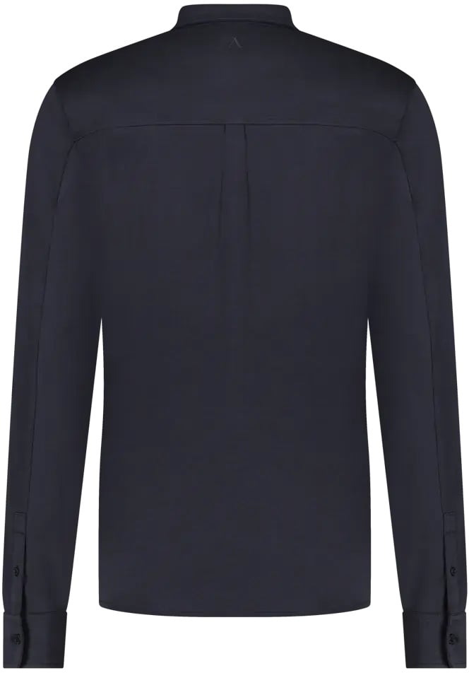 Aeden Marley Shirt Dark Blue Blauw