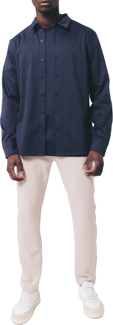 Aeden Marley Shirt Dark Blue Blauw