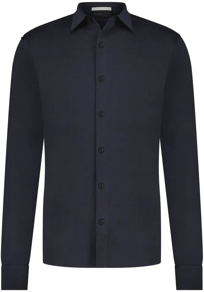 Aeden Marley Shirt Dark Blue Blauw