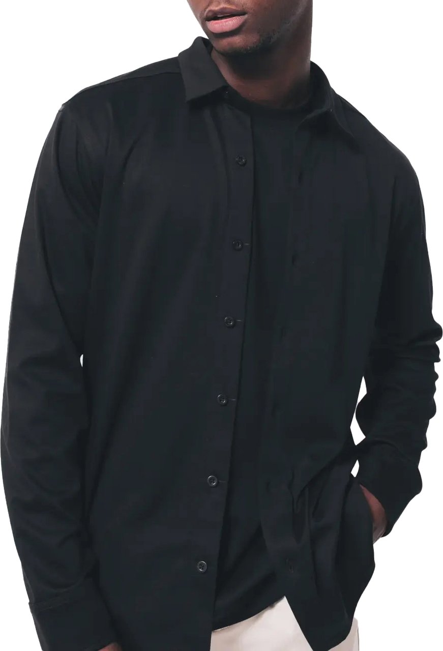 Aeden Marley Shirt Black Zwart