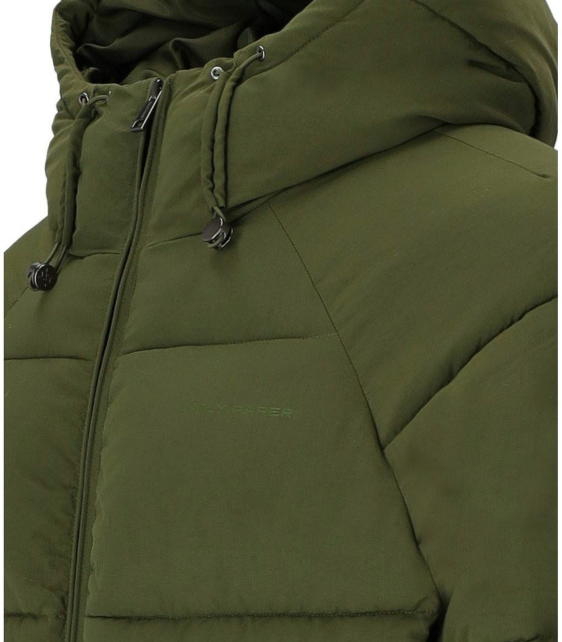 Daily Paper Heren Relaxed Puffer Groen Groen