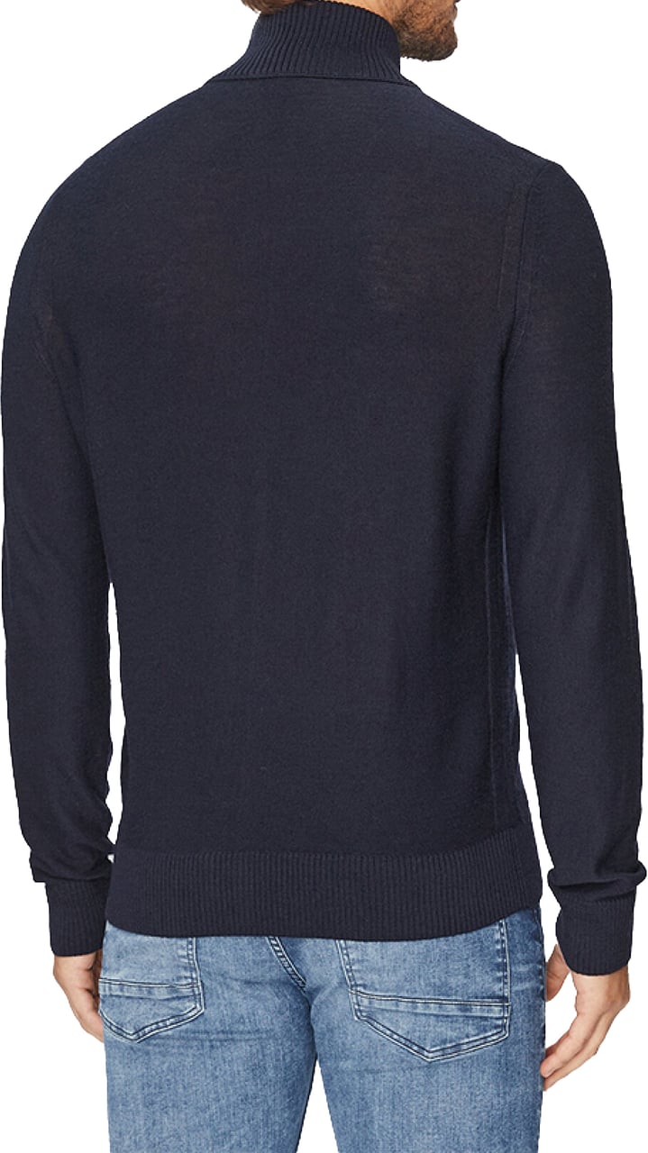 Boss Vest Cardigan blauw navy Blauw