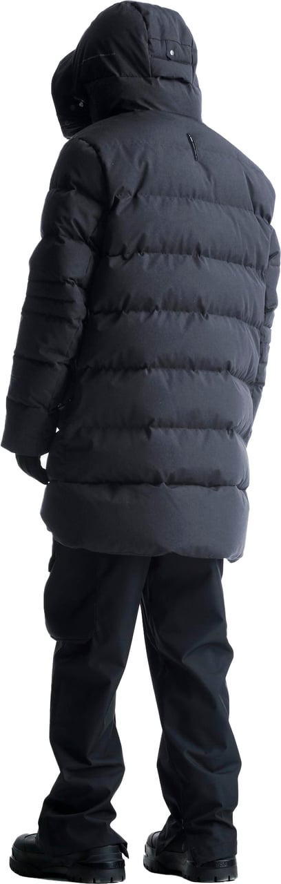 Krakatau Black parka Zwart