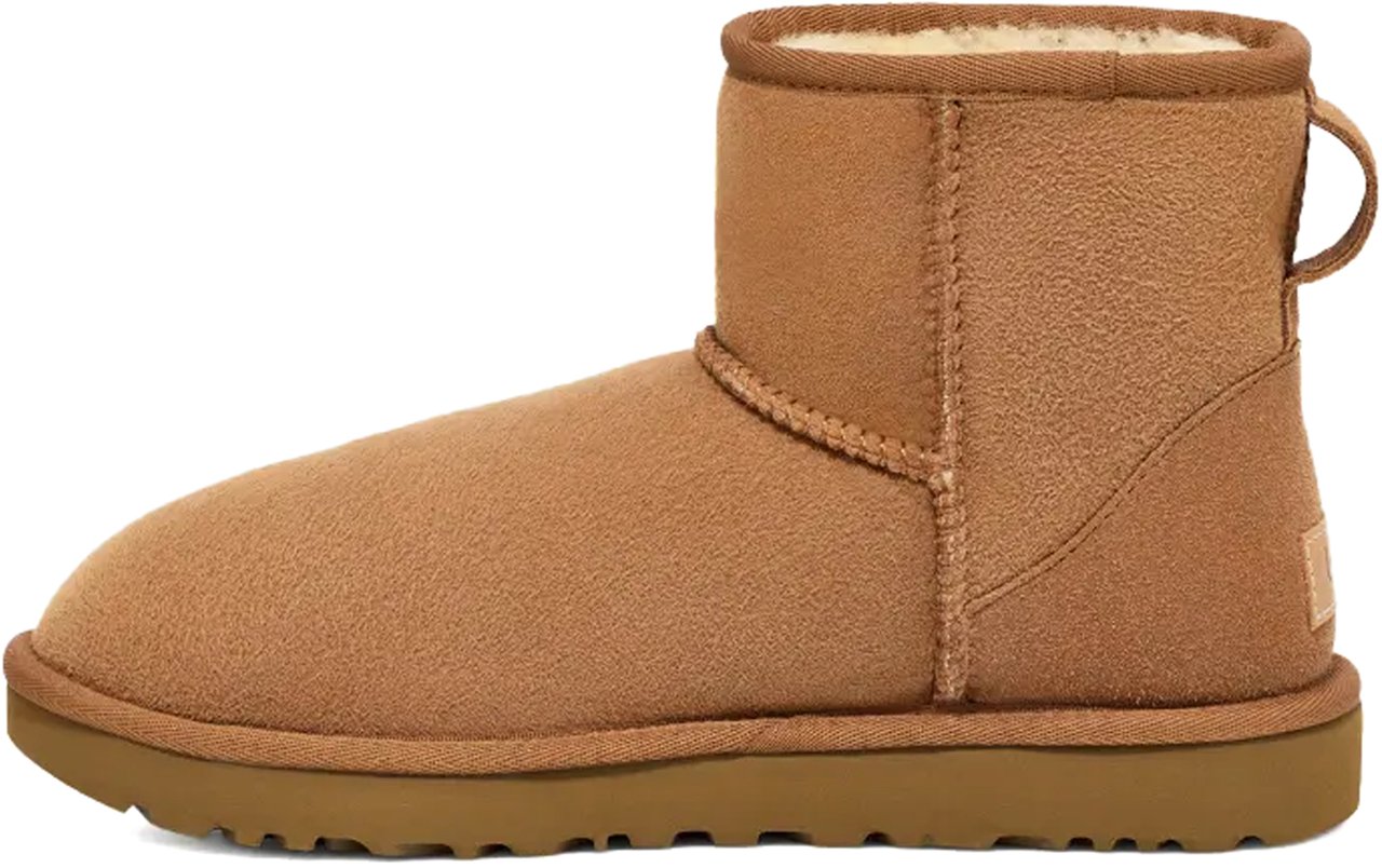 UGG UGG Biscuit suede Classic Mini II ankle boots Bruin