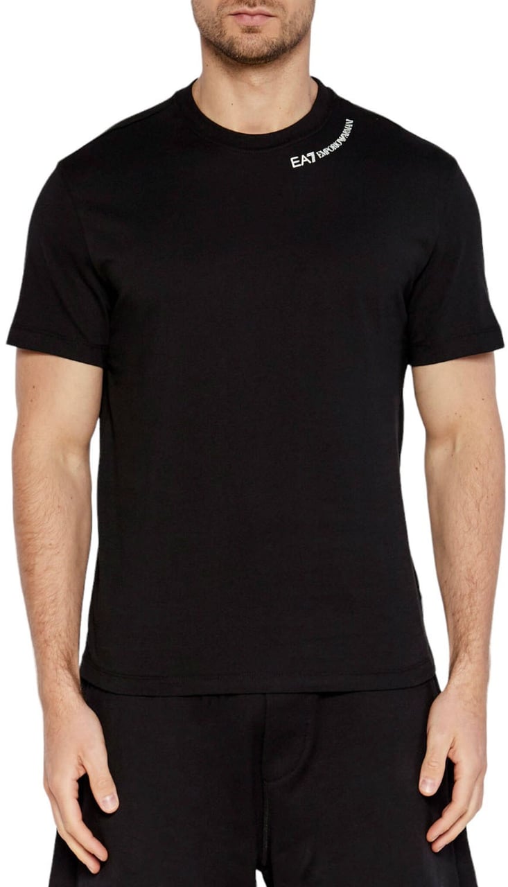 EA7 Heren T-Shirt Zwart