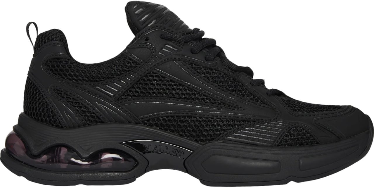 Mallet Heren Sneaker Zwart