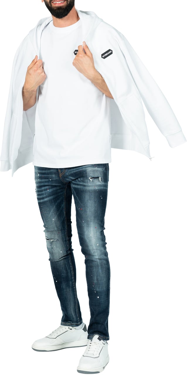 My Brand MB HEXAGON PATCH JACKET WHI | WHITE Wit