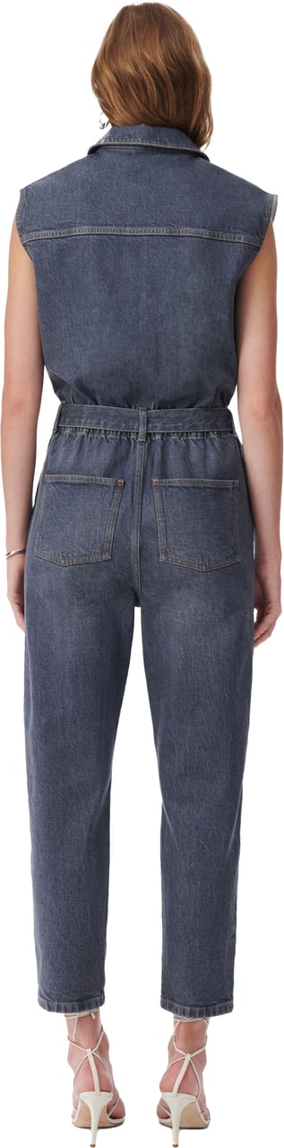 Iro jumpsuit grey blue Blauw
