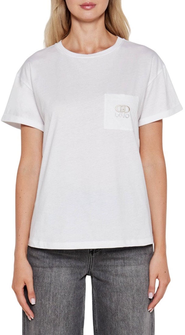Liu Jo Dames T-Shirt Wit