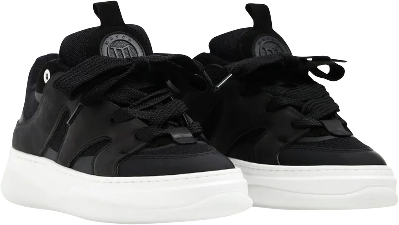 Mason Garments Sneakers Venice Movimento Zwart
