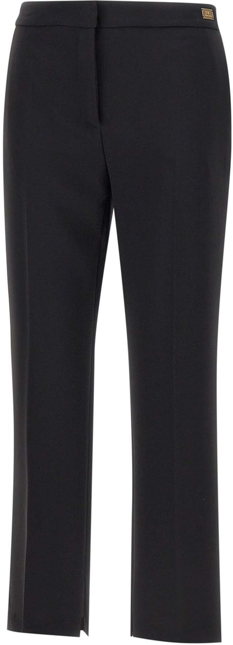 Elisabetta Franchi Trousers Black Zwart