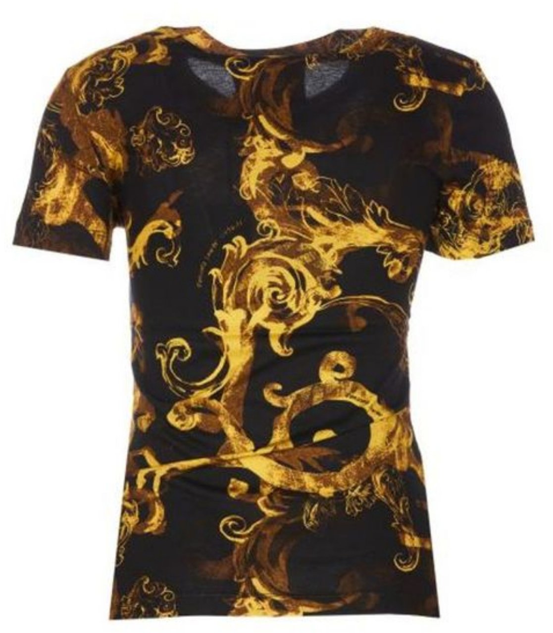 Versace Jeans Couture T-shirts And Polos Black Zwart