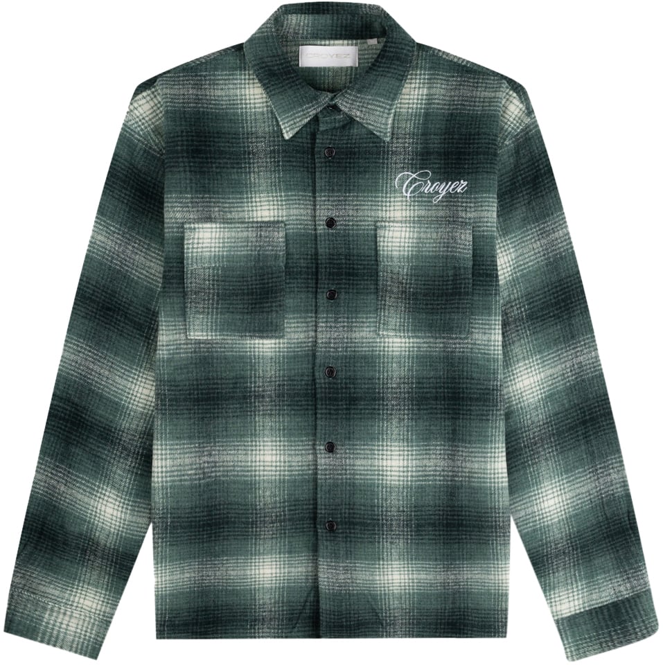 Croyez Croyez Essence Flannel Shirt Groen