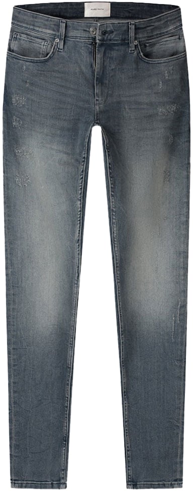 Pure Path Pure Path The Jone Denim Slim Fit Blauw
