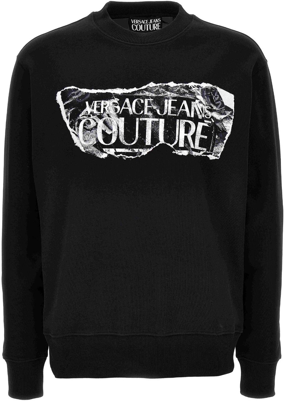 Versace Jeans Couture Sweaters Black Zwart