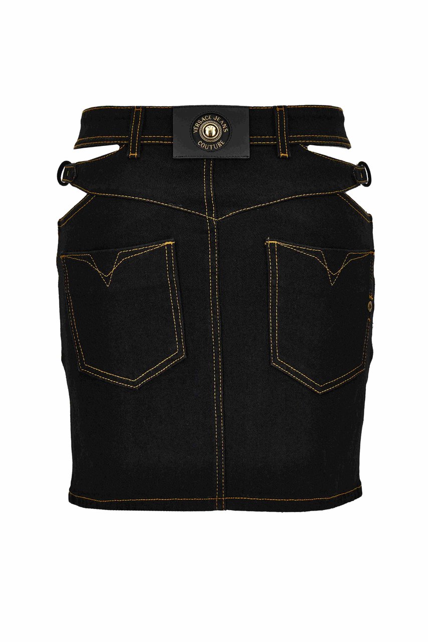 Versace Jeans Couture Skirts Black Zwart
