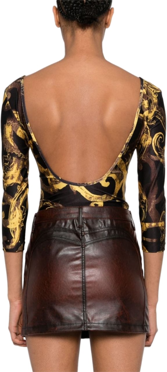 Versace Jeans Couture Top Black Zwart