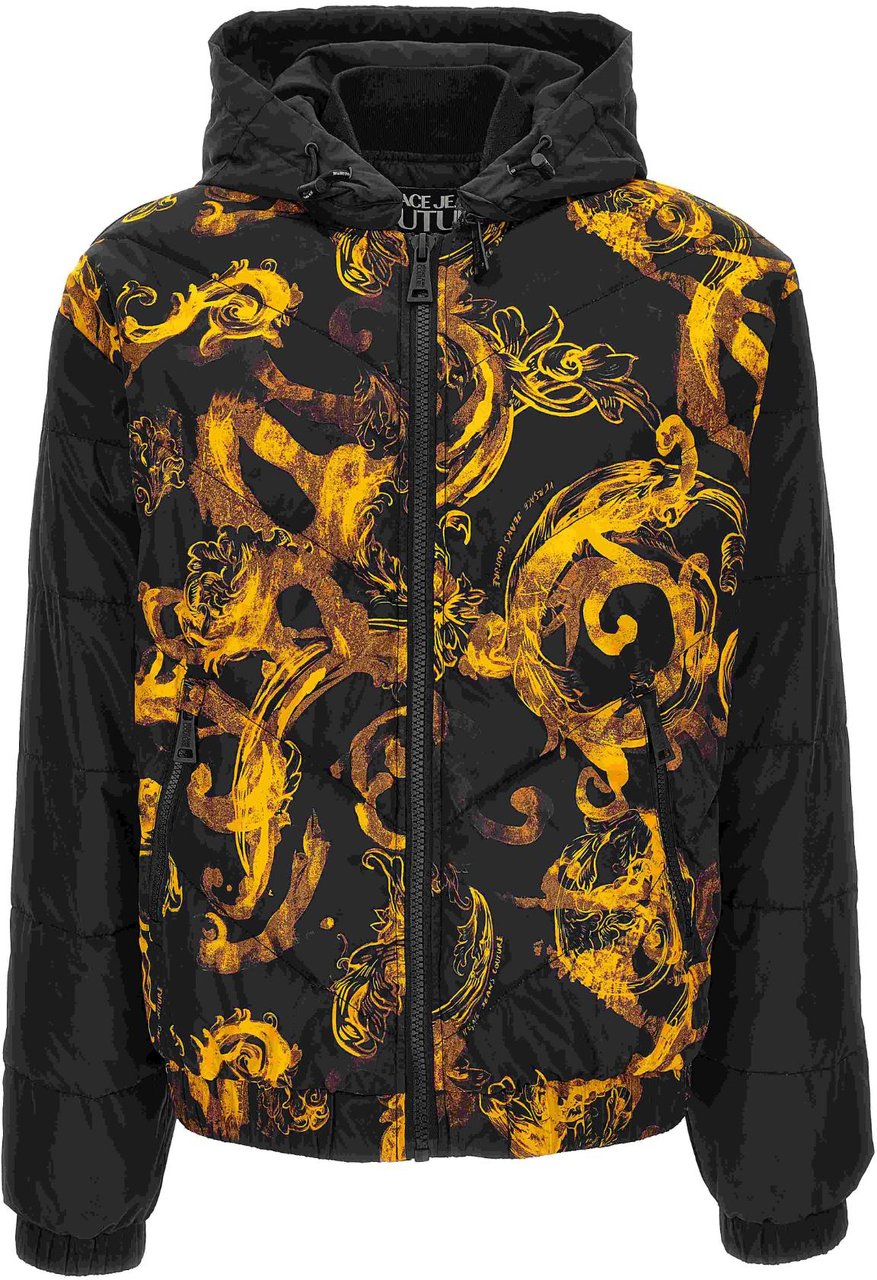 Versace Jeans Couture Coats Black Zwart