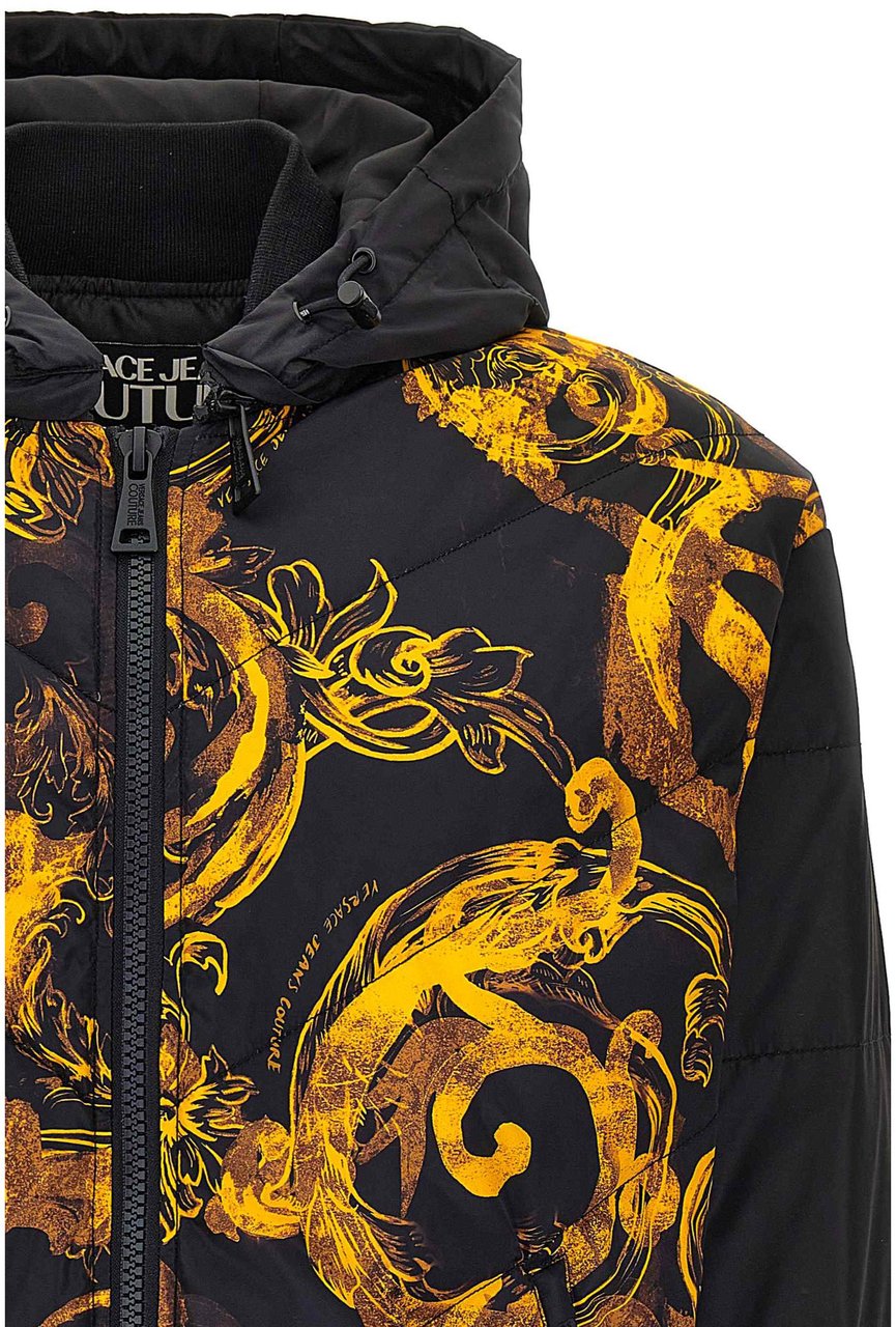 Versace Jeans Couture Coats Black Zwart
