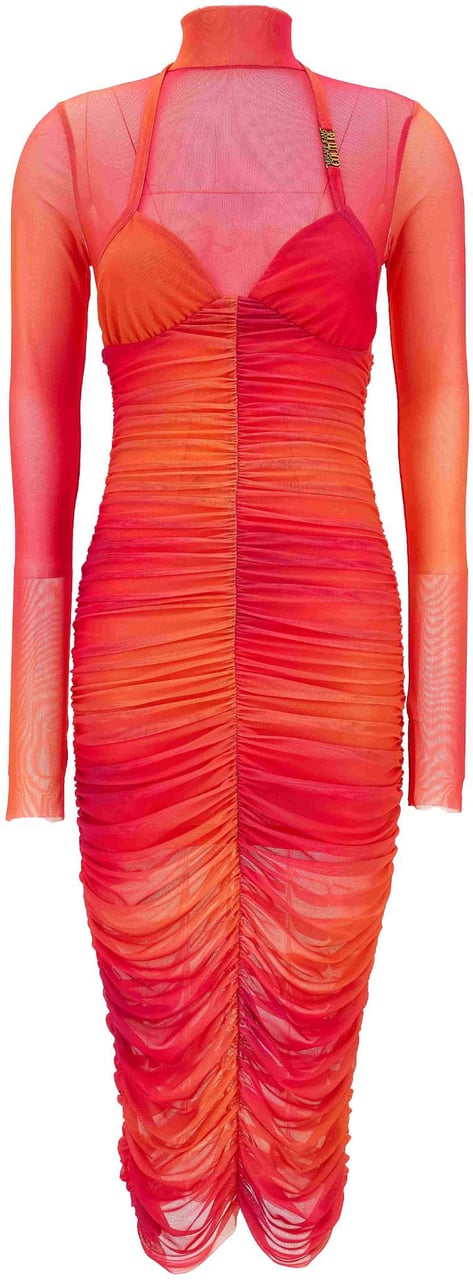 Versace Jeans Couture Dresses Pink Roze