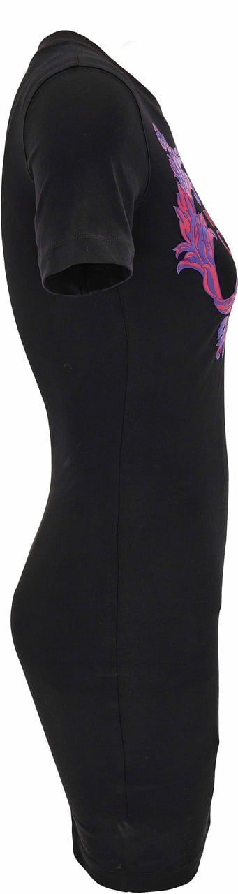 Versace Jeans Couture Sweater Jurk Zwart