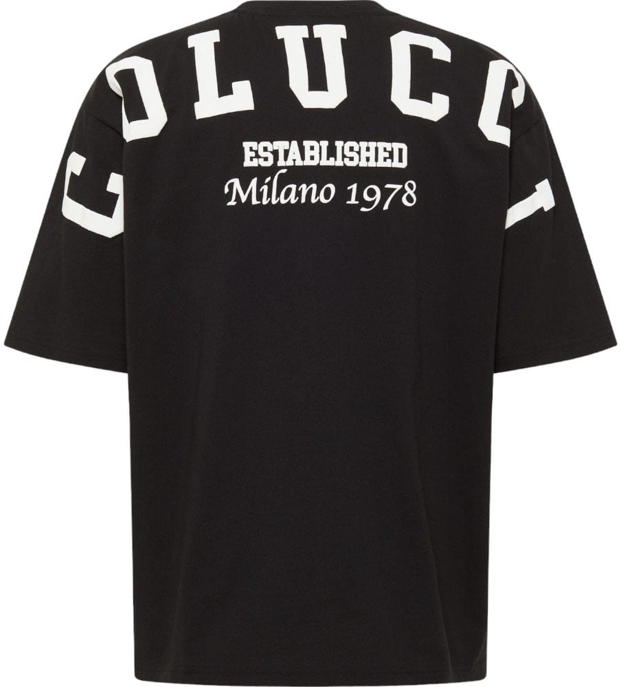 Carlo Colucci Heren T-Shirt Zwart C3371/20 Zwart