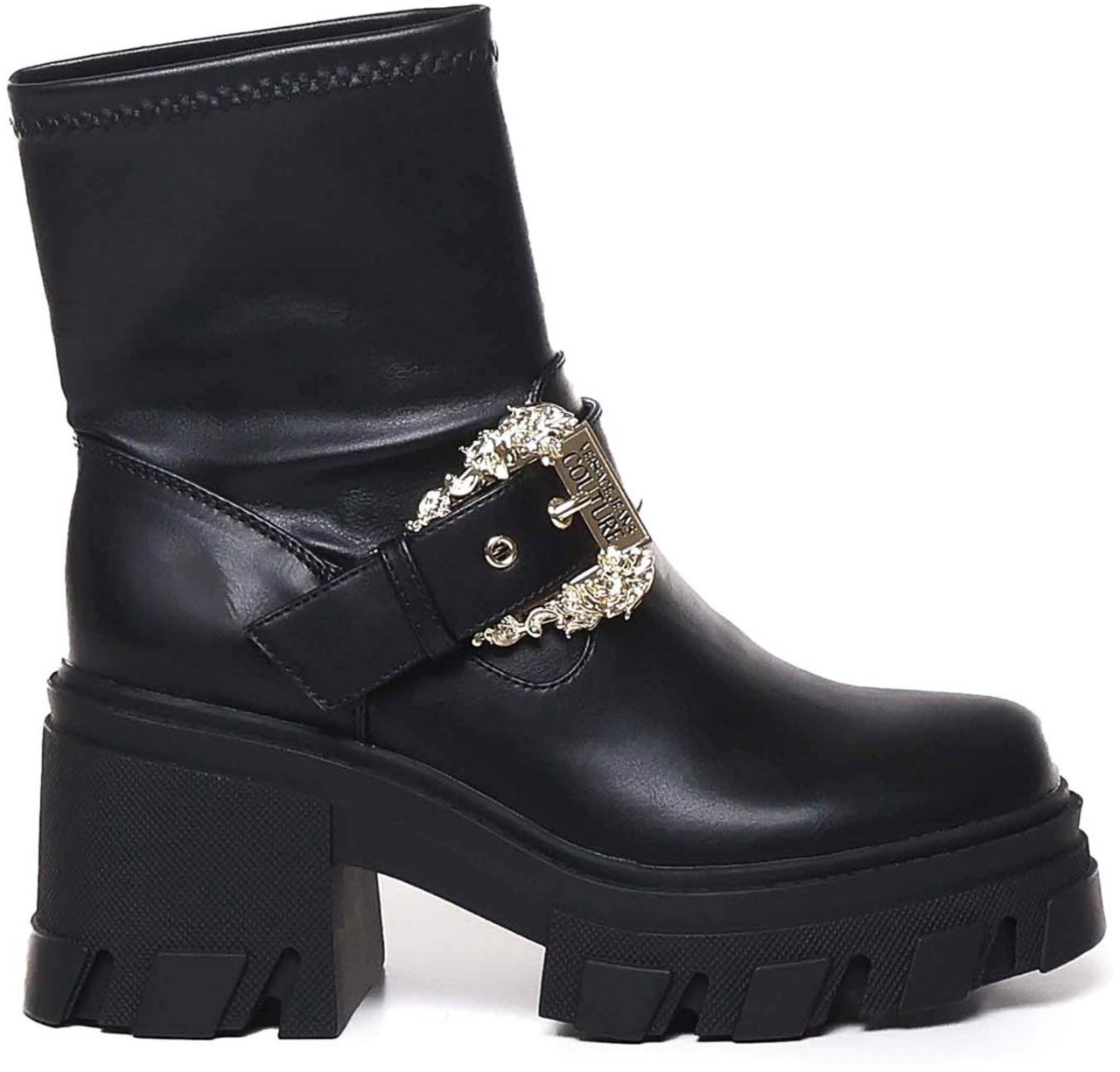 Versace Jeans Couture Enkellaars Black Zwart