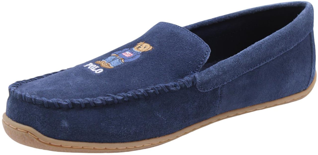 Ralph Lauren Pantoffel Blue Blauw
