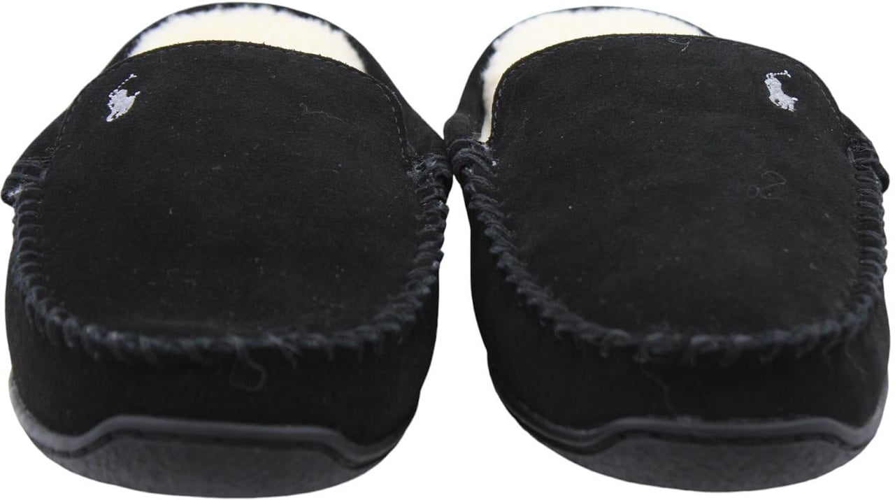 Ralph Lauren Pantoffel Black Zwart