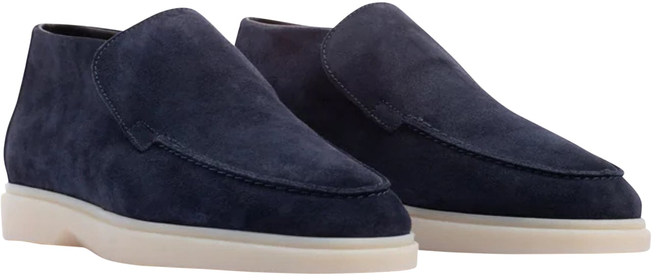 Mason Garments Heren Amalfi Loafer Mid Blauw