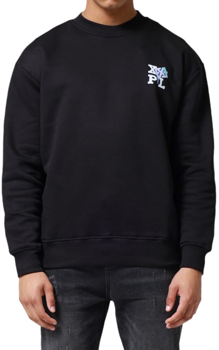 XPLCT Studios Overspray Sweater Zwart