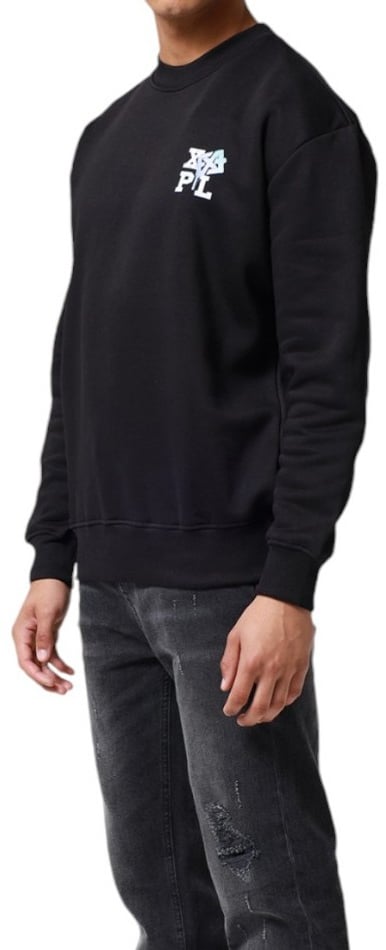 XPLCT Studios Overspray Sweater Zwart