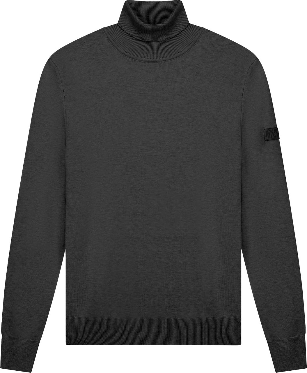 Malelions Malelions Men Knitted Turtleneck Grijs