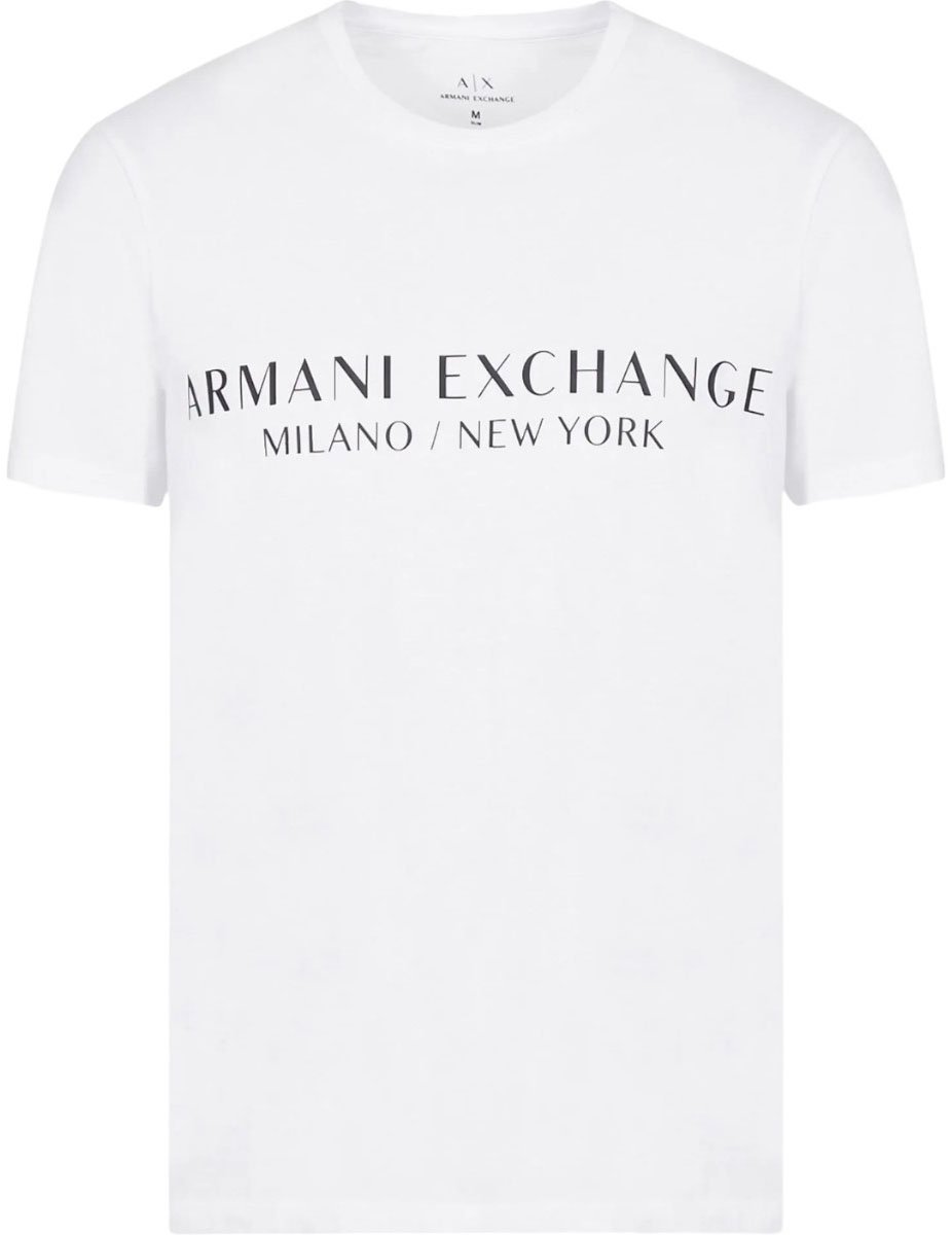 Armani Exchange Heren T-Shirt Wit